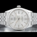 Rolex Datejust 36 Argento Jubilee Silver Lining Dial 16014 